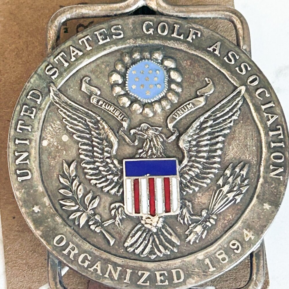 2019 USGA Money Clip Sterling Silver, Gift for Golfer, Father's Day Gift, Golf